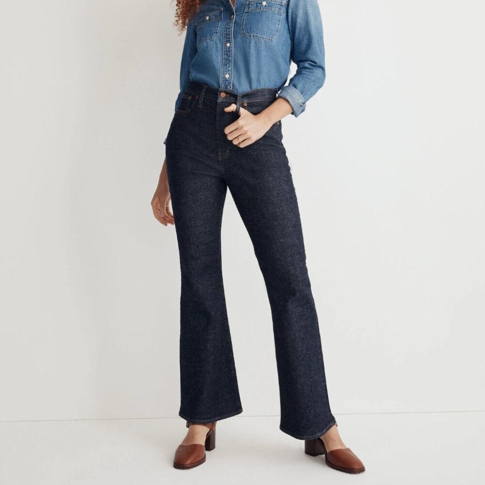 Madewell The Perfect Vintage Flare Jean Wrenford Wash 30